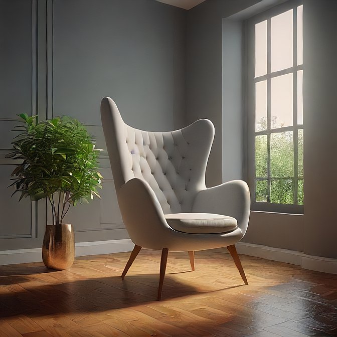 Accent wing chair in Bengaluru