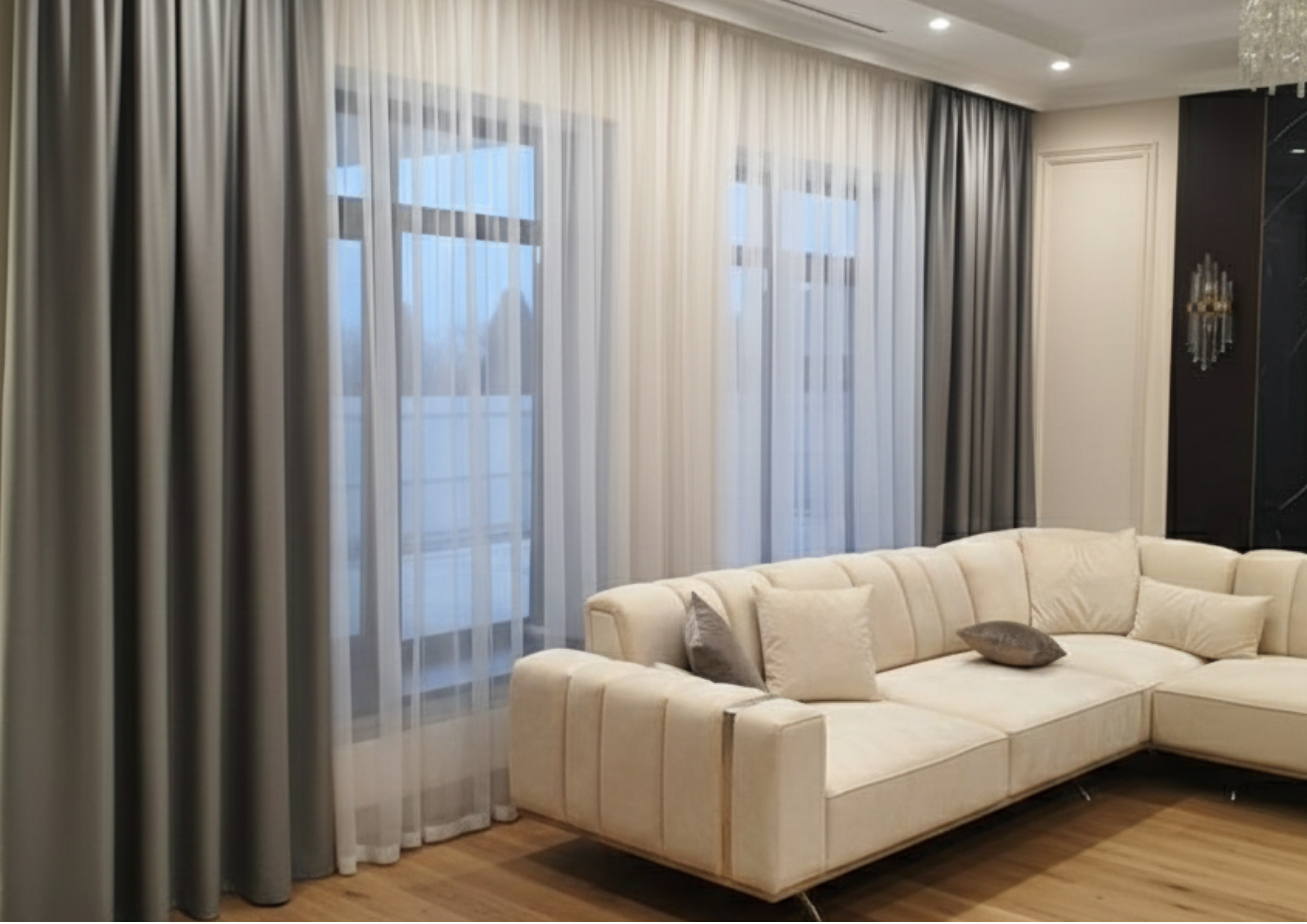 Luxury fabric sofa in Bengaluru